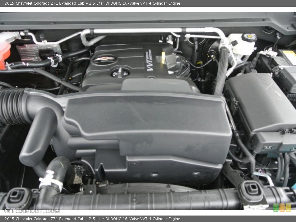 2.5 Liter DI DOHC 16-Valve VVT 4 Cylinder 2015 Chevrolet Colorado Engine
