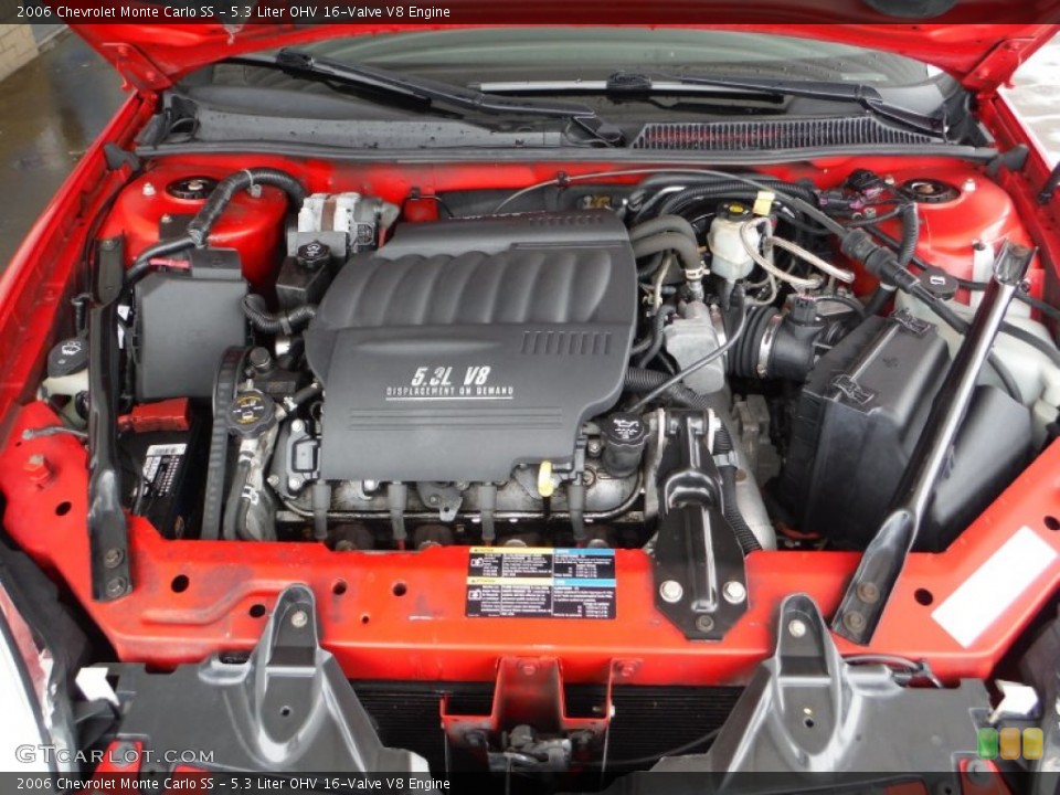 5.3 Liter OHV 16-Valve V8 Engine for the 2006 Chevrolet Monte Carlo #101625561