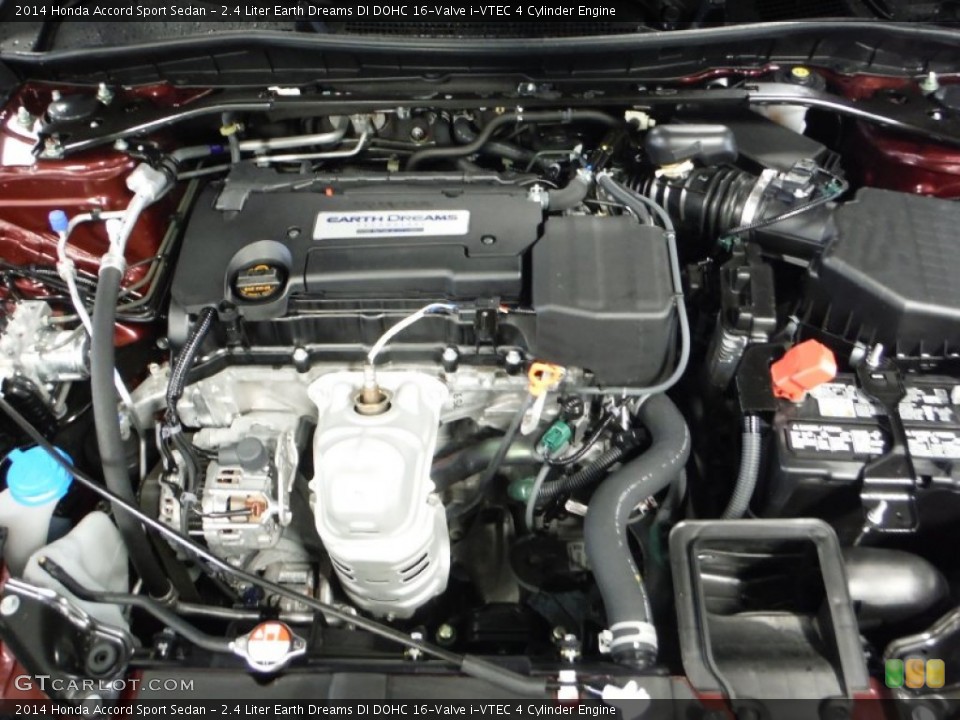 2.4 Liter Earth Dreams DI DOHC 16-Valve i-VTEC 4 Cylinder Engine for the 2014 Honda Accord #101626281