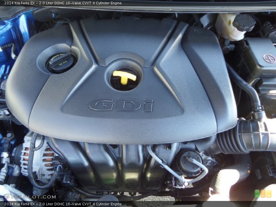 2.0 Liter DOHC 16-Valve CVVT 4 Cylinder Engine for the 2014 Kia Forte #101638290