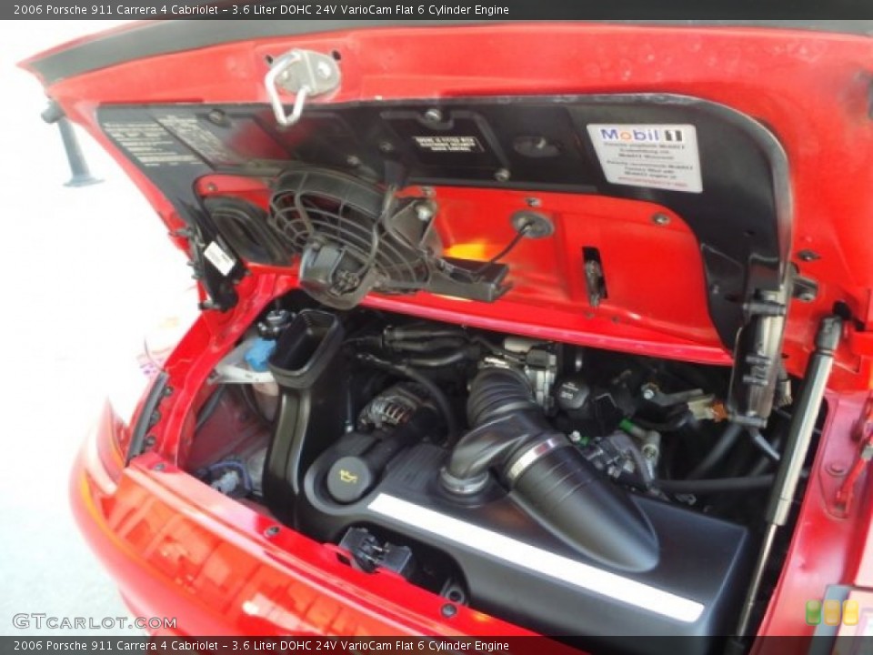 3.6 Liter DOHC 24V VarioCam Flat 6 Cylinder Engine for the 2006 Porsche 911 #101653625