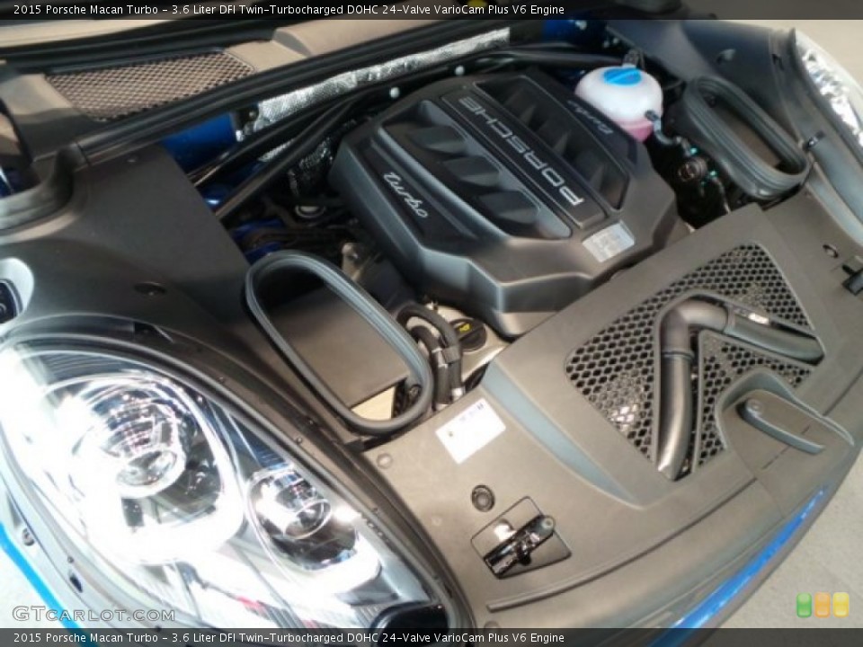 3.6 Liter DFI Twin-Turbocharged DOHC 24-Valve VarioCam Plus V6 Engine for the 2015 Porsche Macan #101658920