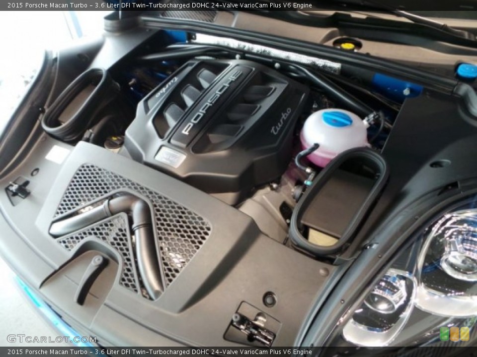 3.6 Liter DFI Twin-Turbocharged DOHC 24-Valve VarioCam Plus V6 Engine for the 2015 Porsche Macan #101658941