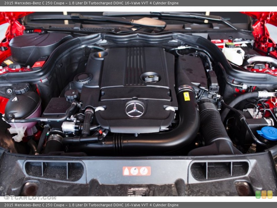 1.8 Liter DI Turbocharged DOHC 16-Valve VVT 4 Cylinder Engine for the 2015 Mercedes-Benz C #101665157