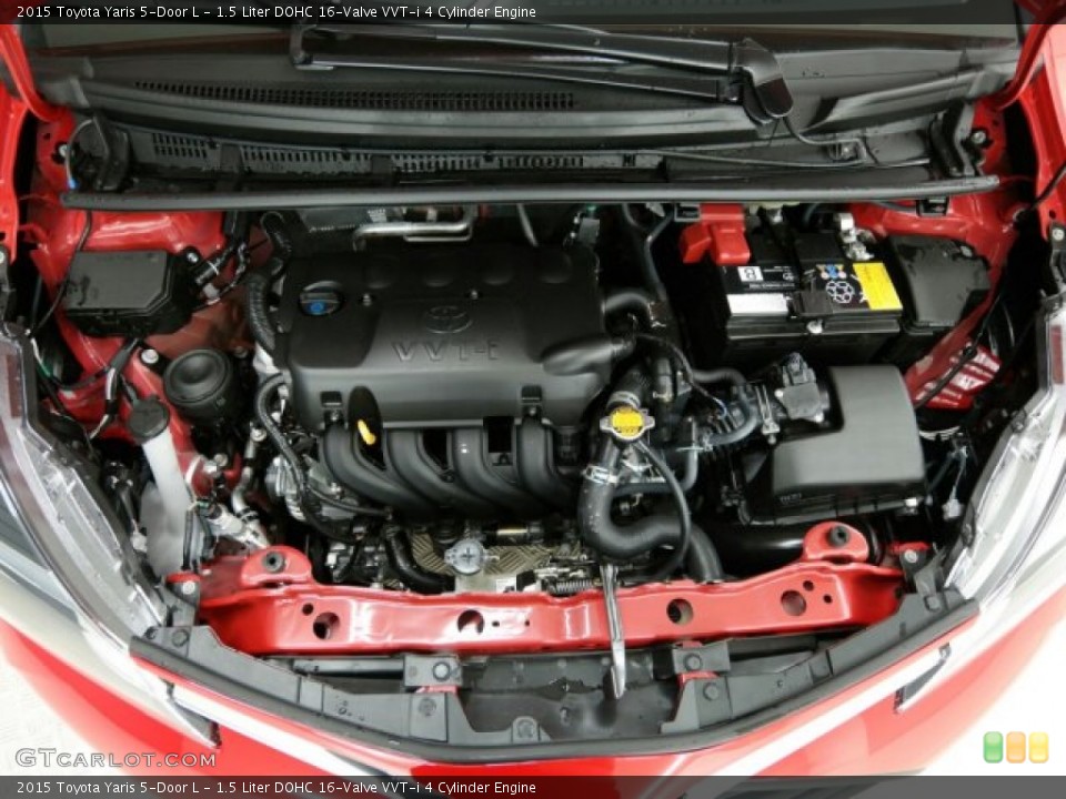 1.5 Liter DOHC 16-Valve VVT-i 4 Cylinder Engine for the 2015 Toyota Yaris #101679050