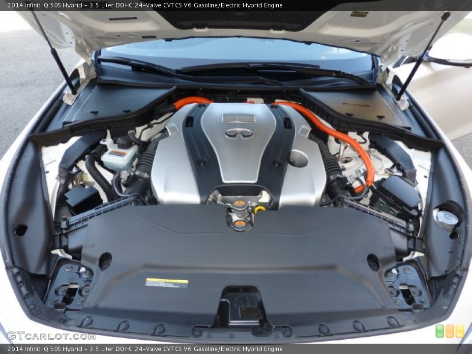 3.5 Liter DOHC 24-Valve CVTCS V6 Gasoline/Electric Hybrid Engine for the 2014 Infiniti Q #101681540