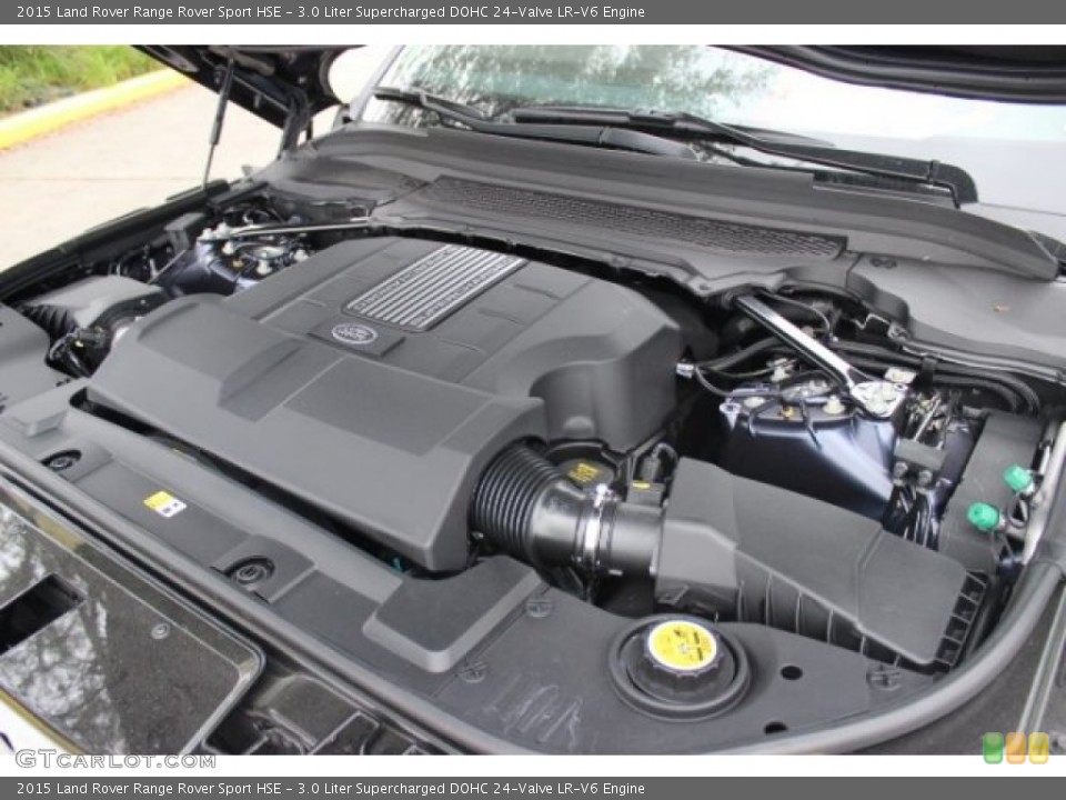 3.0 Liter Supercharged DOHC 24-Valve LR-V6 Engine for the 2015 Land Rover Range Rover Sport #101702024