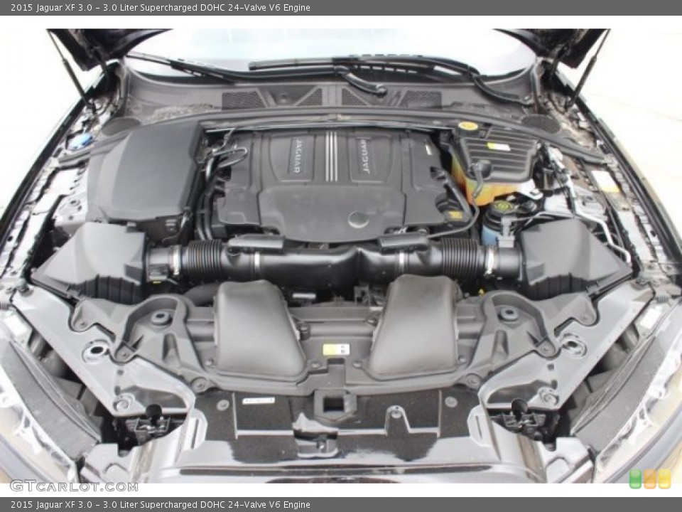 3.0 Liter Supercharged DOHC 24-Valve V6 Engine for the 2015 Jaguar XF #101703641
