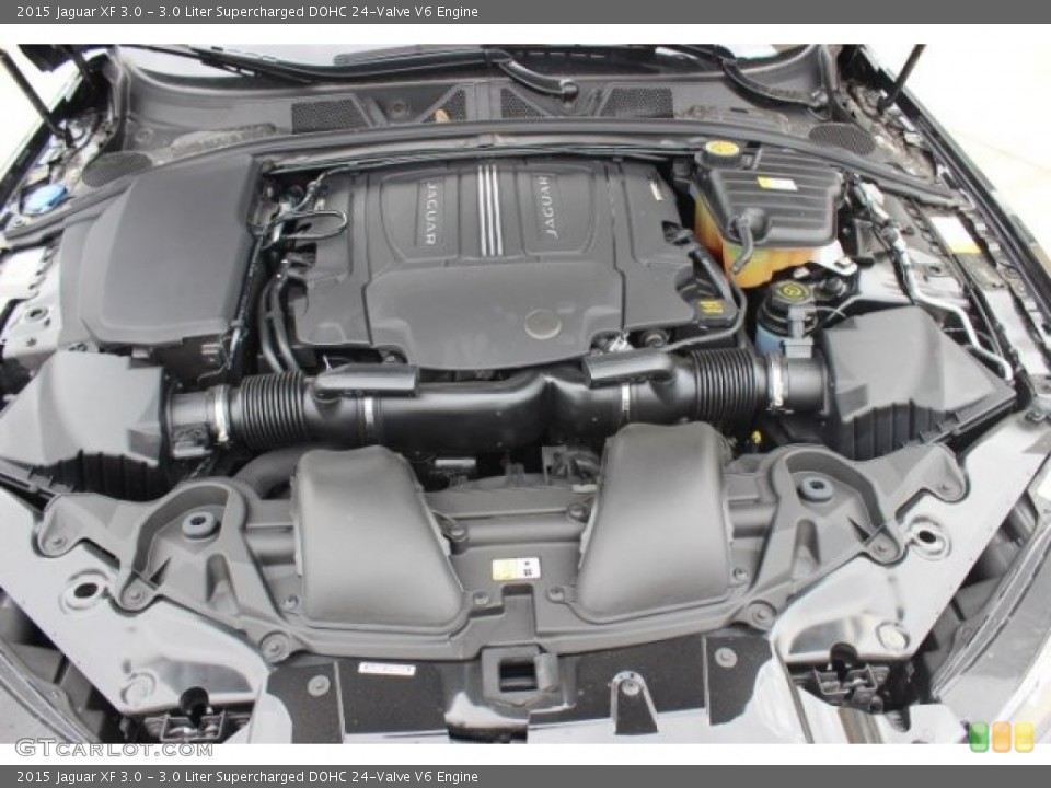 3.0 Liter Supercharged DOHC 24-Valve V6 Engine for the 2015 Jaguar XF #101704604