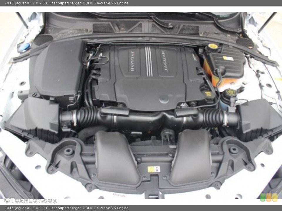 3.0 Liter Supercharged DOHC 24-Valve V6 Engine for the 2015 Jaguar XF #101705027