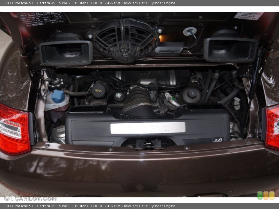 3.8 Liter DFI DOHC 24-Valve VarioCam Flat 6 Cylinder Engine for the 2011 Porsche 911 #101766281