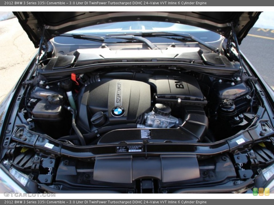 3.0 Liter DI TwinPower Turbocharged DOHC 24-Valve VVT Inline 6 Cylinder Engine for the 2012 BMW 3 Series #101771302
