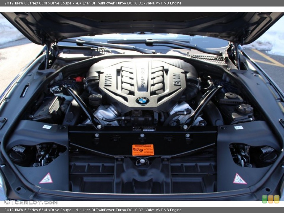 4.4 Liter DI TwinPower Turbo DOHC 32-Valve VVT V8 Engine for the 2012 BMW 6 Series #101772922