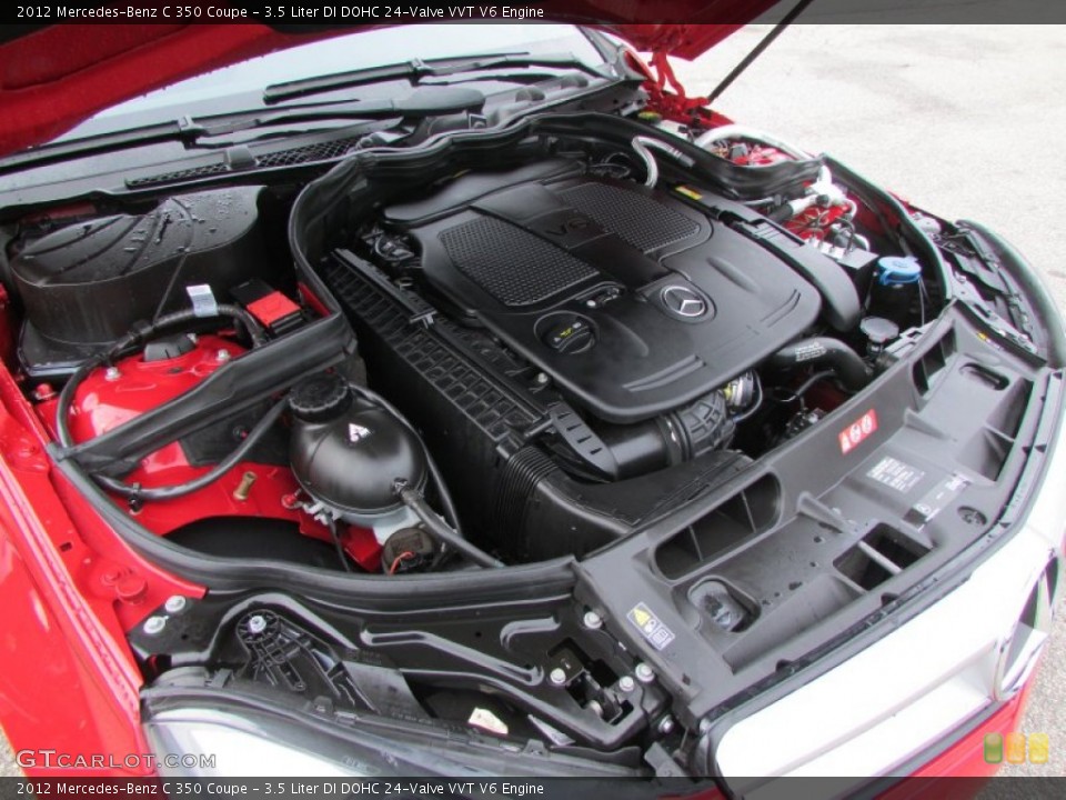 3.5 Liter DI DOHC 24-Valve VVT V6 2012 Mercedes-Benz C Engine
