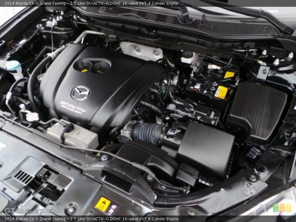 2.5 Liter SKYACTIV-G DOHC 16-valve VVT 4 Cyinder Engine for the 2014 Mazda CX-5 #101779915