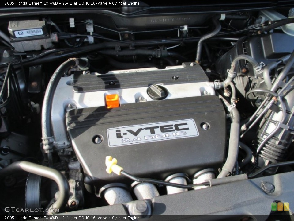 2.4 Liter DOHC 16-Valve 4 Cylinder Engine for the 2005 Honda Element #101795605