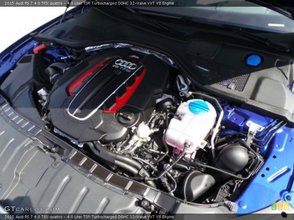 4.0 Liter TSFI Turbocharged DOHC 32-Valve VVT V8 Engine for the 2015 Audi RS 7 #101835816