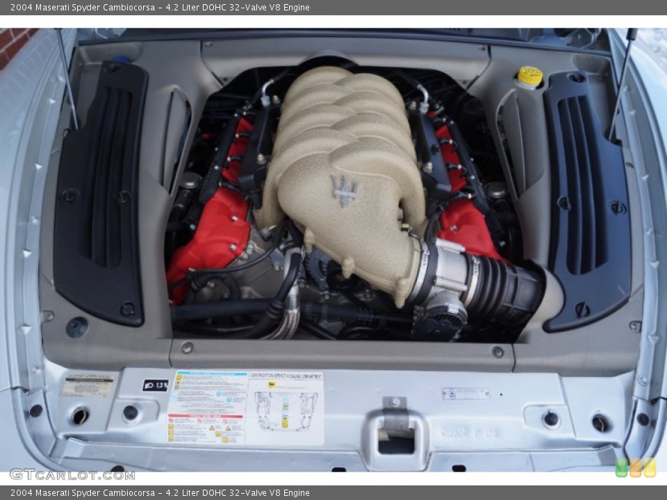 4.2 Liter DOHC 32-Valve V8 Engine for the 2004 Maserati Spyder #101892618