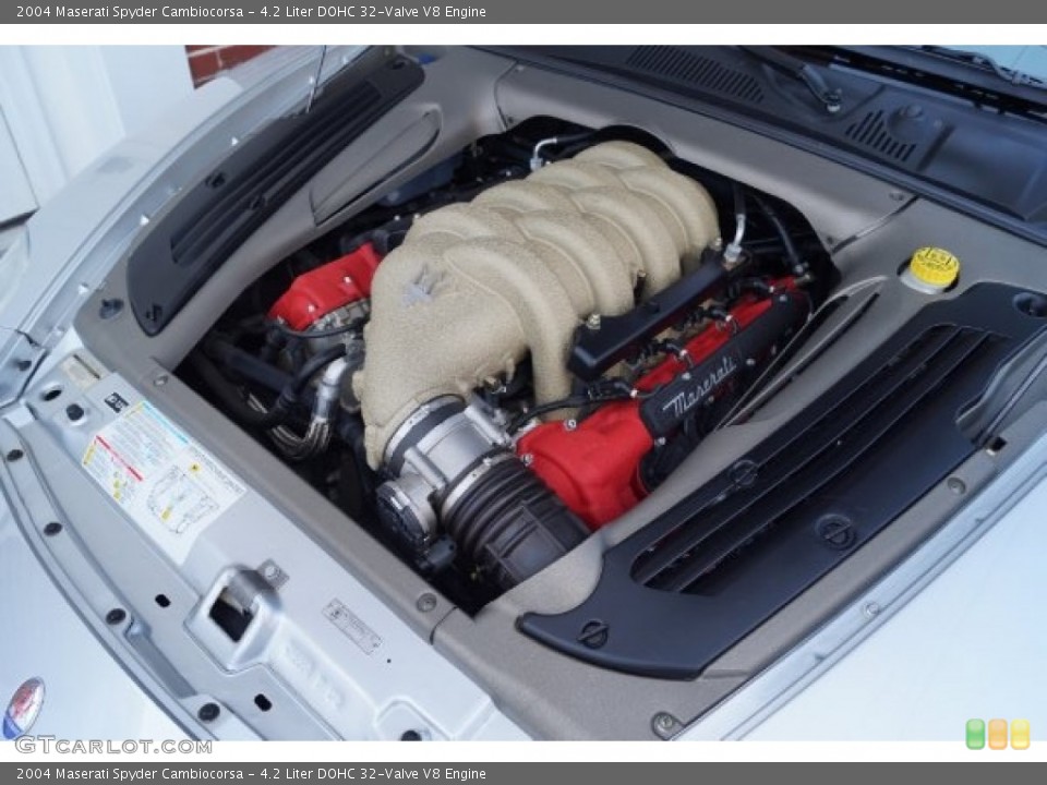 4.2 Liter DOHC 32-Valve V8 Engine for the 2004 Maserati Spyder #101893866
