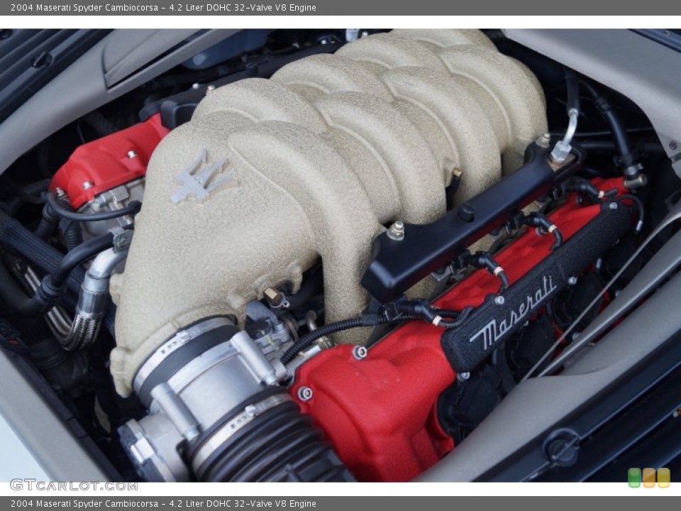 4.2 Liter DOHC 32-Valve V8 Engine for the 2004 Maserati Spyder #101893911