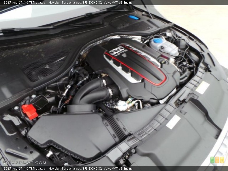 4.0 Liter Turbocharged/TFSI DOHC 32-Valve VVT V8 Engine for the 2015 Audi S7 #101911292