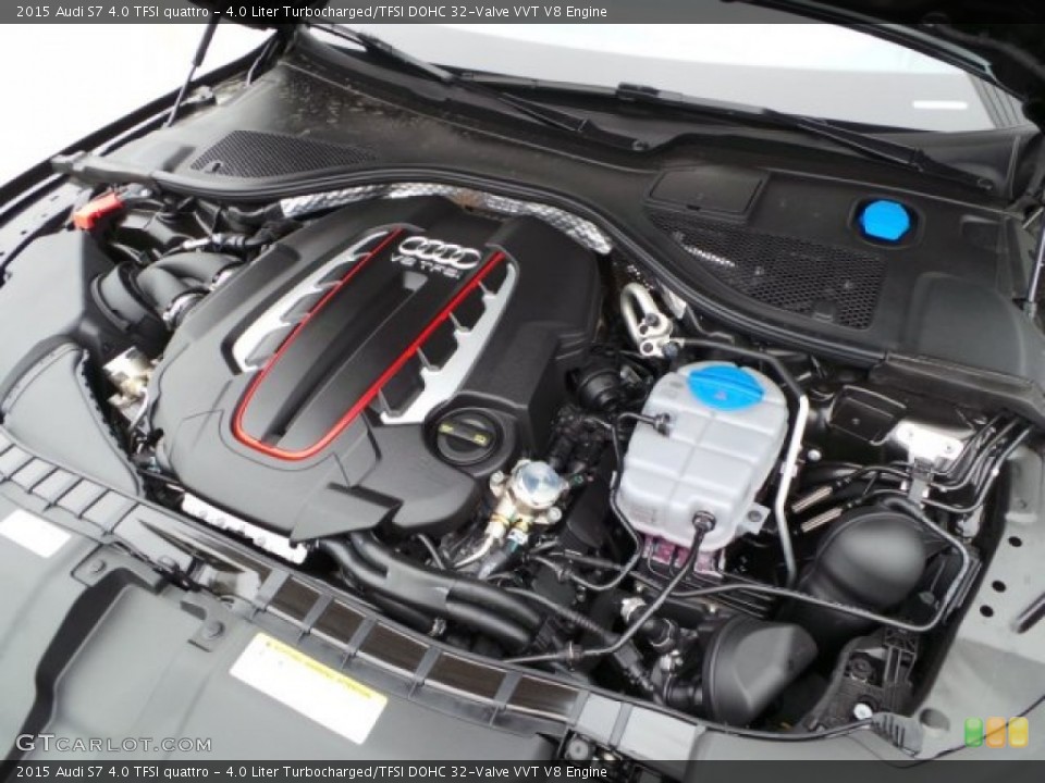4.0 Liter Turbocharged/TFSI DOHC 32-Valve VVT V8 Engine for the 2015 Audi S7 #101911316