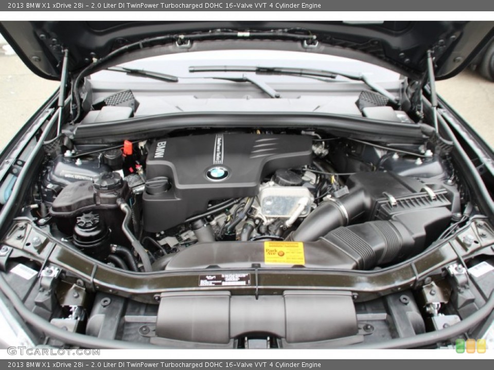 2.0 Liter DI TwinPower Turbocharged DOHC 16-Valve VVT 4 Cylinder Engine for the 2013 BMW X1 #101914778