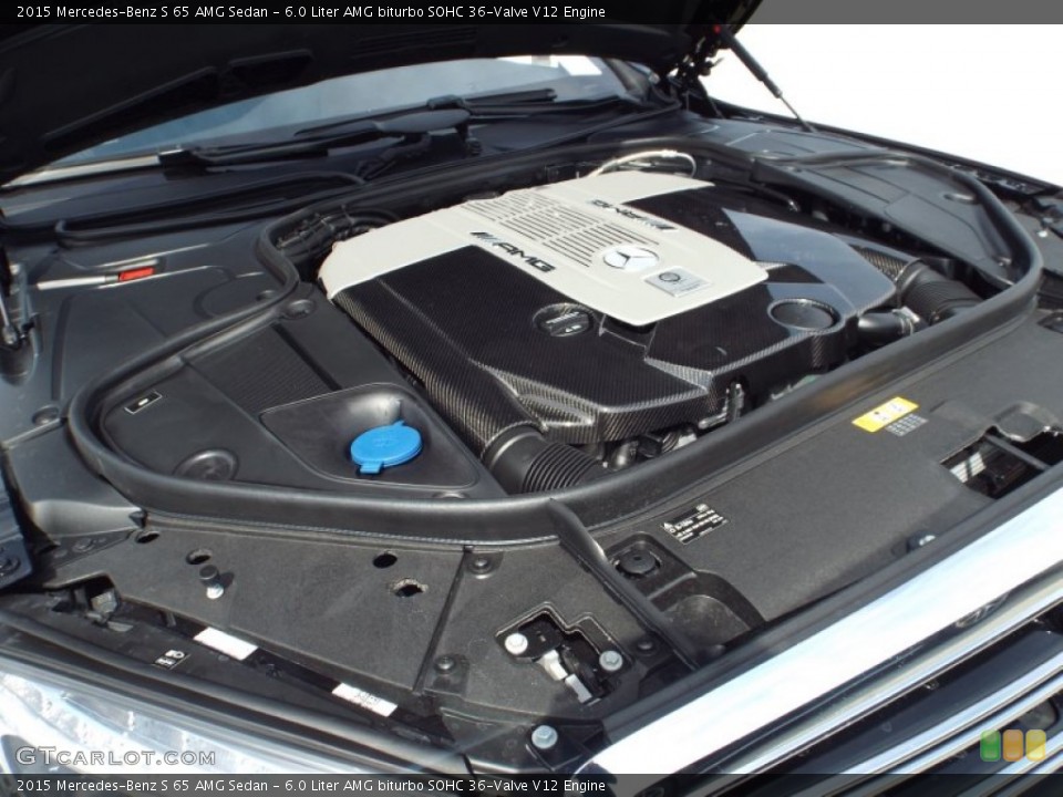 6.0 Liter AMG biturbo SOHC 36-Valve V12 Engine for the 2015 Mercedes-Benz S #101932088