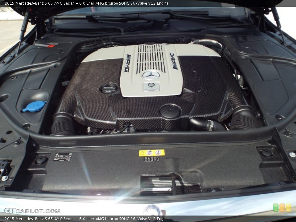 6.0 Liter AMG biturbo SOHC 36-Valve V12 Engine for the 2015 Mercedes-Benz S #101932115