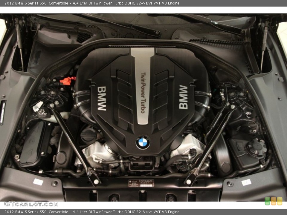 4.4 Liter DI TwinPower Turbo DOHC 32-Valve VVT V8 Engine for the 2012 BMW 6 Series #101937305