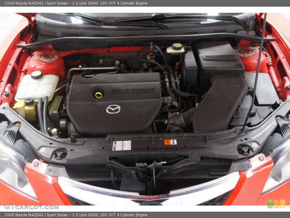 2.0 Liter DOHC 16V VVT 4 Cylinder Engine for the 2008 Mazda MAZDA3 #101940608