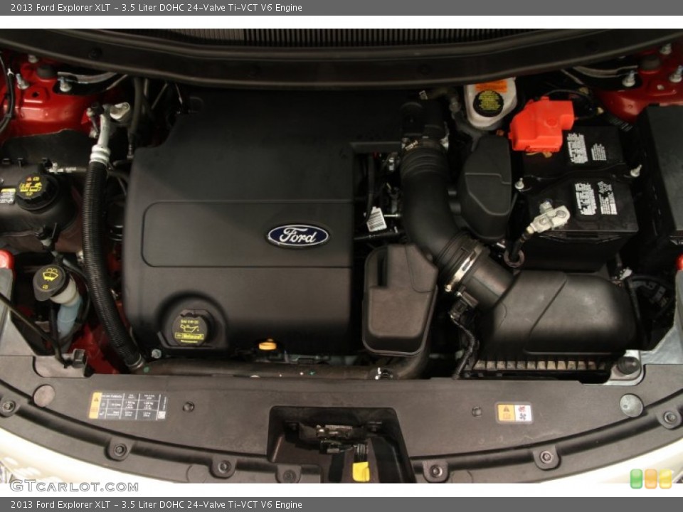 3.5 Liter DOHC 24-Valve Ti-VCT V6 Engine for the 2013 Ford Explorer #101975246