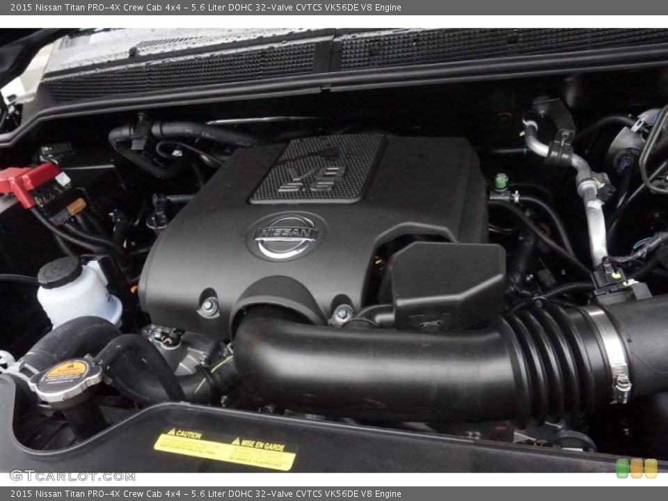 5.6 Liter DOHC 32-Valve CVTCS VK56DE V8 Engine for the 2015 Nissan Titan #101986499