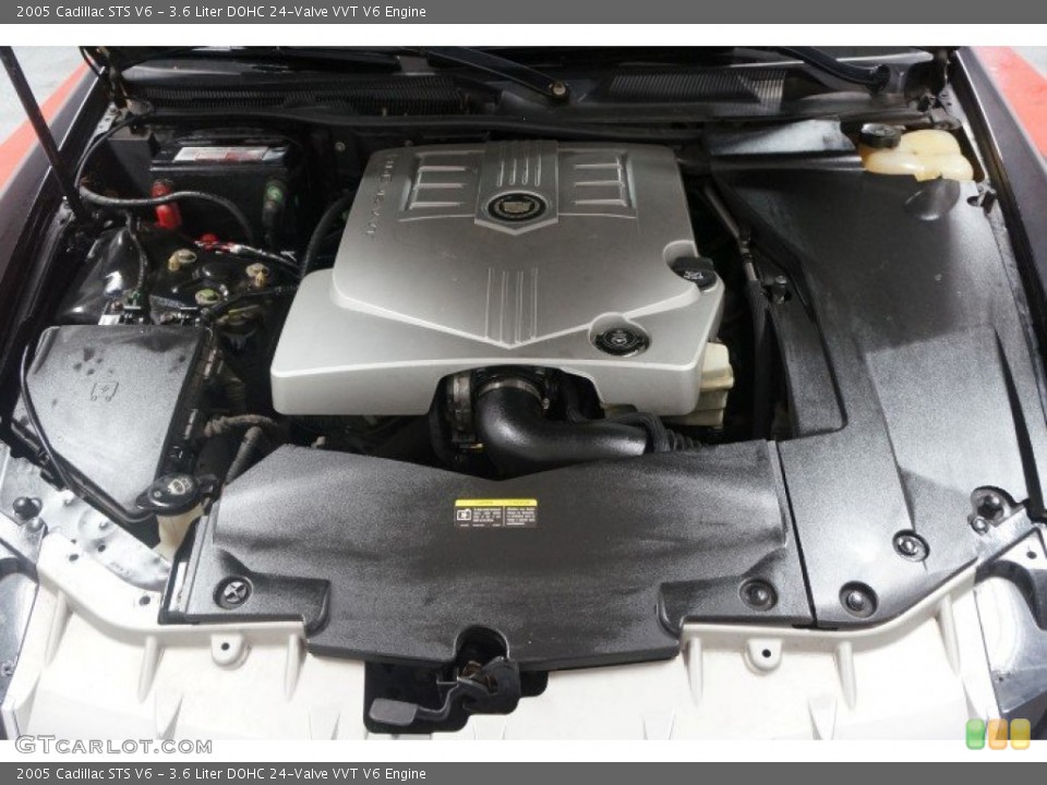 3.6 Liter DOHC 24-Valve VVT V6 2005 Cadillac STS Engine