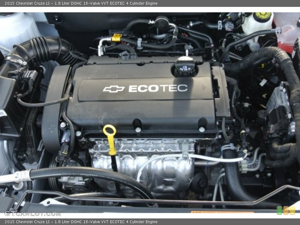 1.8 Liter DOHC 16-Valve VVT ECOTEC 4 Cylinder 2015 Chevrolet Cruze Engine