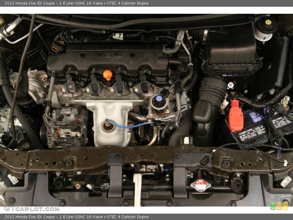 1.8 Liter SOHC 16-Valve i-VTEC 4 Cylinder 2013 Honda Civic Engine