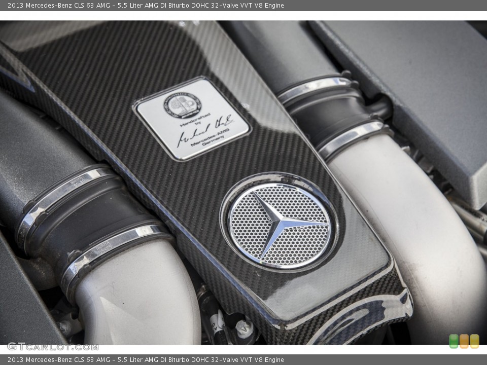 5.5 Liter AMG DI Biturbo DOHC 32-Valve VVT V8 Engine for the 2013 Mercedes-Benz CLS #102033276