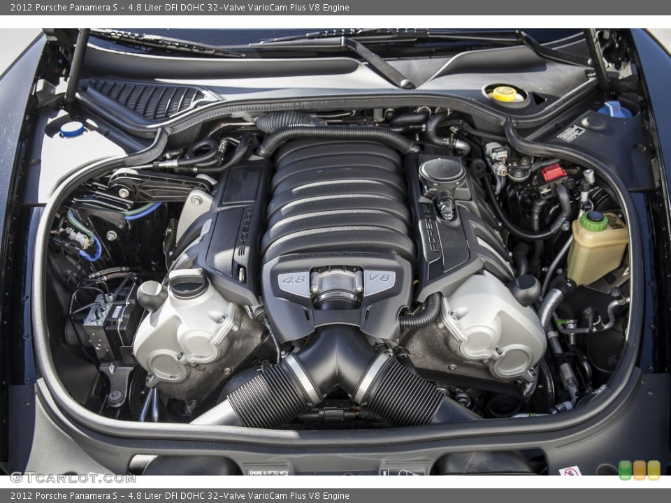 4.8 Liter DFI DOHC 32-Valve VarioCam Plus V8 Engine for the 2012 Porsche Panamera #102033765