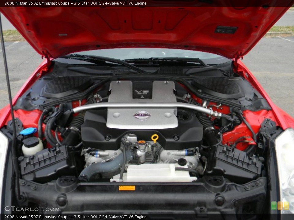 3.5 Liter DOHC 24-Valve VVT V6 Engine for the 2008 Nissan 350Z #102059538