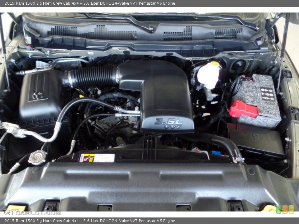 3.6 Liter DOHC 24-Valve VVT Pentastar V6 Engine for the 2015 Ram 1500 #102064071