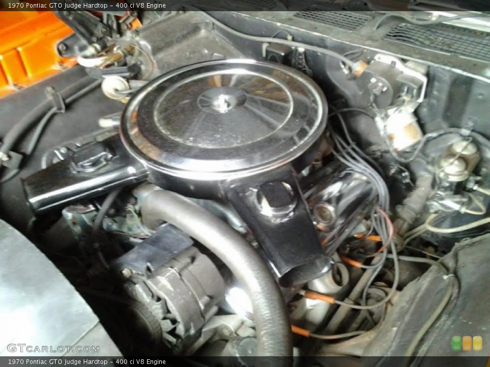 400 ci V8 1970 Pontiac GTO Engine
