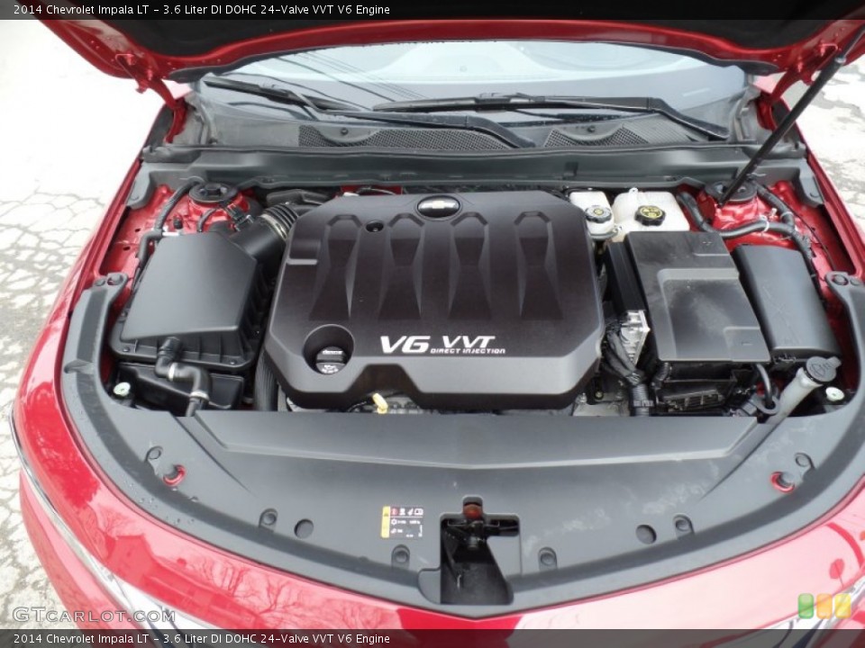 3.6 Liter DI DOHC 24-Valve VVT V6 2014 Chevrolet Impala Engine