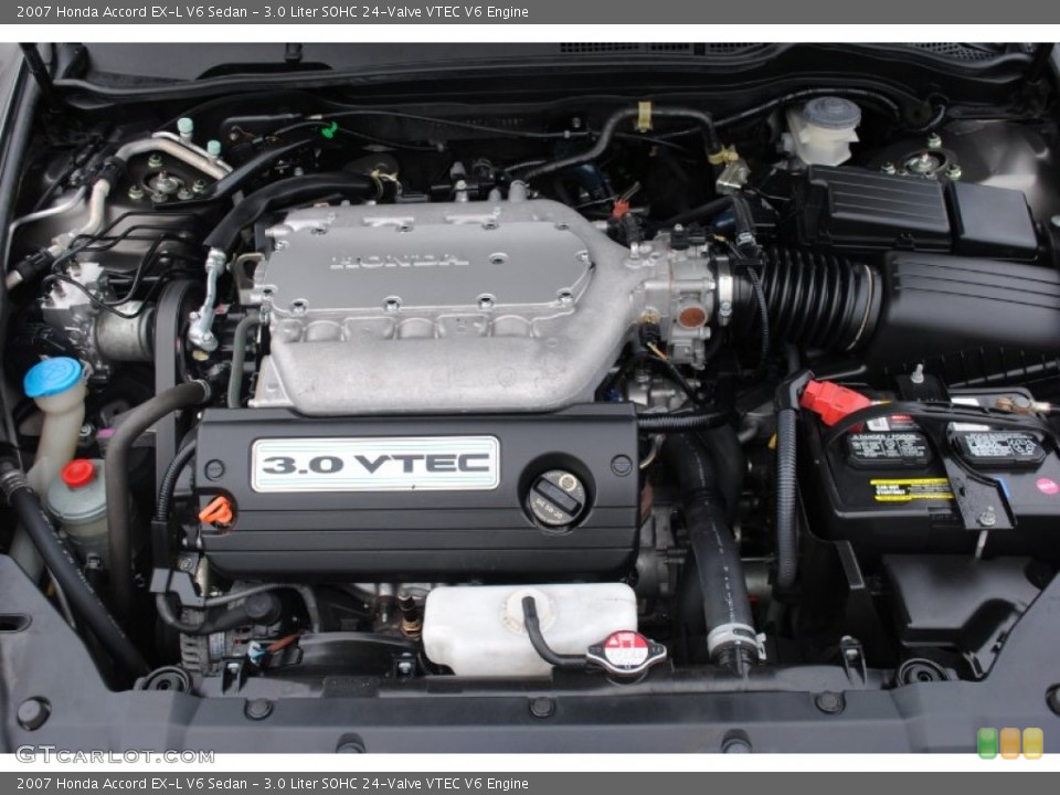3.0 Liter SOHC 24-Valve VTEC V6 Engine for the 2007 Honda Accord #102098418