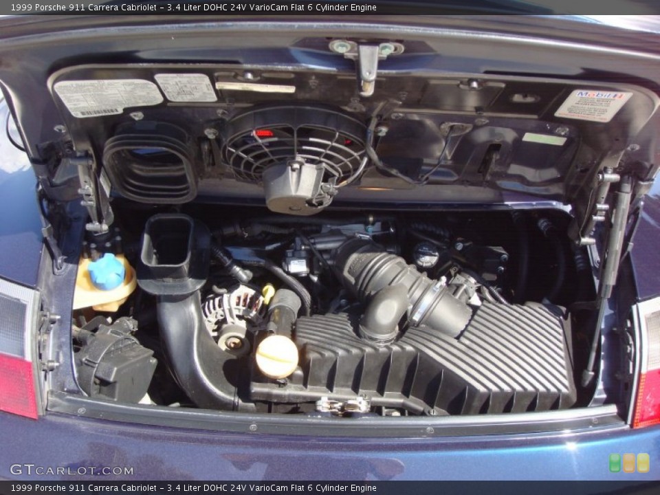 3.4 Liter DOHC 24V VarioCam Flat 6 Cylinder Engine for the 1999 Porsche 911 #102109473