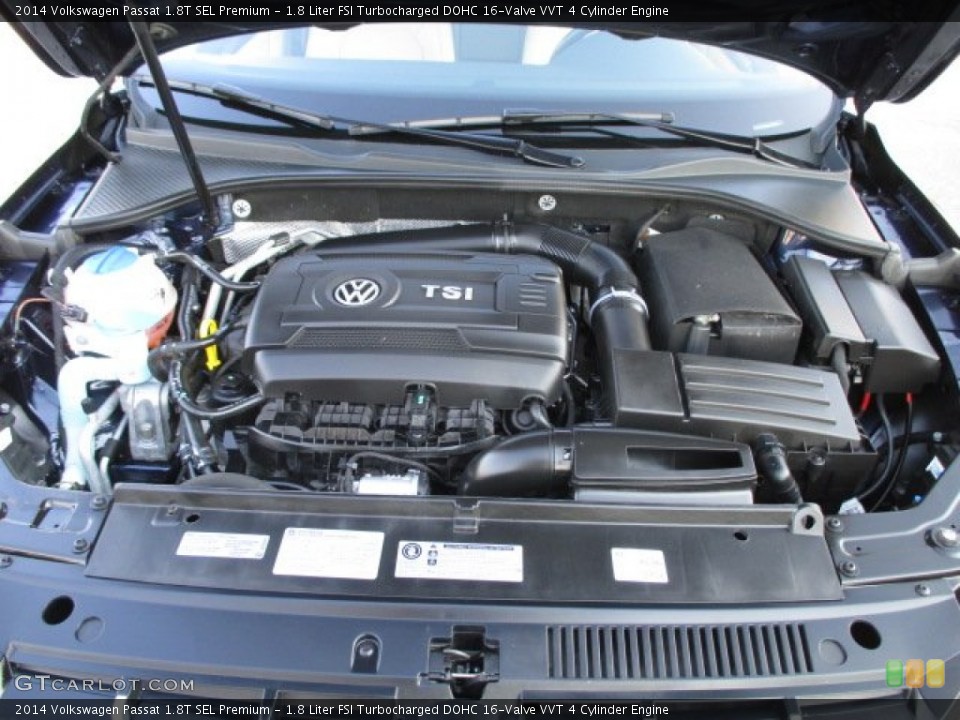 1.8 Liter FSI Turbocharged DOHC 16-Valve VVT 4 Cylinder Engine for the 2014 Volkswagen Passat #102117342