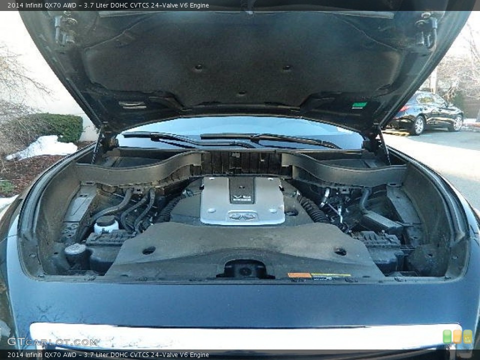 3.7 Liter DOHC CVTCS 24-Valve V6 Engine for the 2014 Infiniti QX70 #102124530