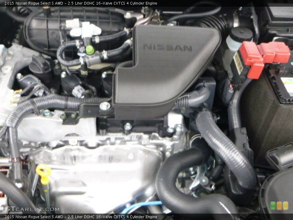 2.5 Liter DOHC 16-Valve CVTCS 4 Cylinder Engine for the 2015 Nissan Rogue Select #102131223