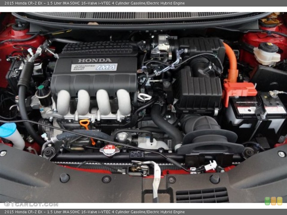 1.5 Liter IMA SOHC 16-Valve i-VTEC 4 Cylinder Gasoline/Electric Hybrid Engine for the 2015 Honda CR-Z #102140295