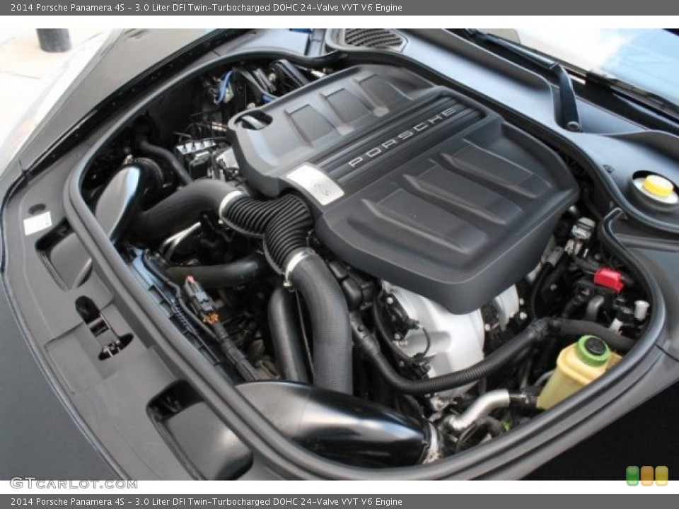 3.0 Liter DFI Twin-Turbocharged DOHC 24-Valve VVT V6 Engine for the 2014 Porsche Panamera #102154489