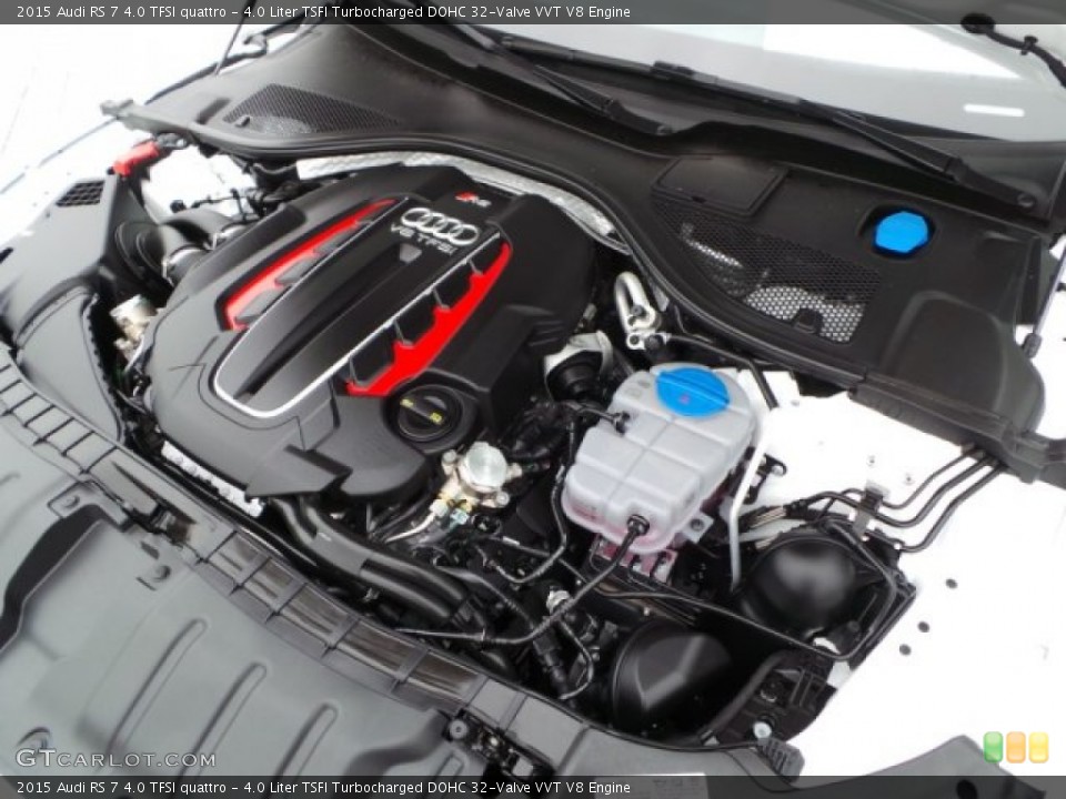 4.0 Liter TSFI Turbocharged DOHC 32-Valve VVT V8 Engine for the 2015 Audi RS 7 #102158420